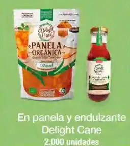 Jumbo En panela y endulzante Delight Cane oferta