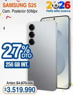 Alkosto Samsung S25 oferta