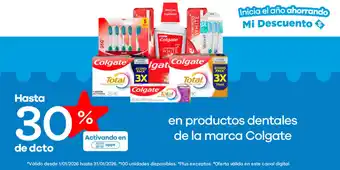 En productos dentales de la marca colgate