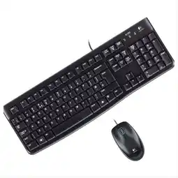 Falabella Combo Teclado + Mouse MK120 · USB Plug And Play Negro oferta