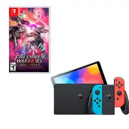 Falabella Switch Oled Neon Con Juego Fire Emblem Warriors Three Hopes oferta