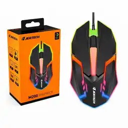 Falabella Mouse P Computador Alámbrico Jertech Diseño Gaming RGB Negro oferta