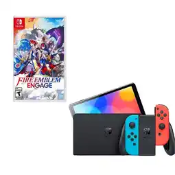 Falabella Switch Oled Neon Con Juego Fire Emblem Engage oferta