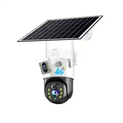 Falabella Camara de Seguridad con Panel Solar Wifi 4G Simcard Doble Lente Yt08 oferta