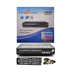 Falabella Reproductor Dvd Topsonic Usb Compacto con Control Remoto oferta