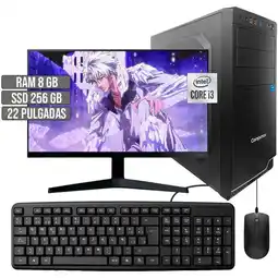 Falabella COMPUTADOR INTEL CORE I3-10105 SSD 256GB RAM 8GB LED 22 FHD oferta