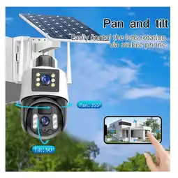 Falabella Camara de Seguridad con Panel Solar Wifi 4G Simcard Lente Dual Yt08 oferta