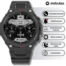 Falabella Reloj Inteligente Mobulaa TANK 7 – Negro oferta