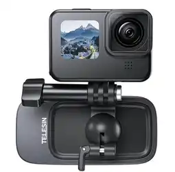 Falabella Clip Pinza magnético para cámaras de acción Gopro o Insta360 Gris oferta