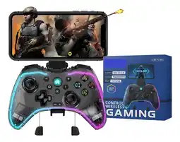 Falabella Control Gamer Inalambrico Bluetooth Rgb Para Ps4 Ps5 Mando oferta