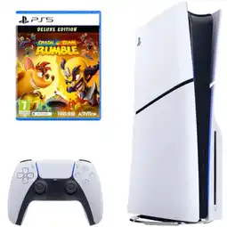 Falabella Consola 5 Slim Disco 1TB Con Juego Crash Team Rumble oferta