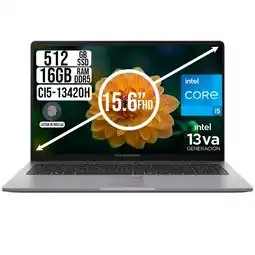 Falabella PORTATIL EXPERBOOK INTEL CORE I5-13420H SSD 512GB RAM 16GB 15.6 FHD oferta