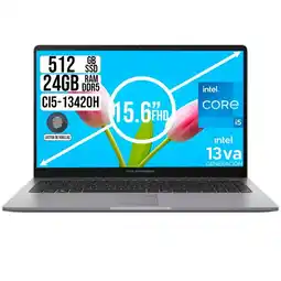 Falabella PORTATIL EXPERBOOK INTEL CORE I5-13420H SSD 512GB RAM 24GB 15.6 FHD oferta