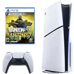 Falabella Consola 5 Slim Disco 1TB Con Juego Tom Clancy's Rainbow Six Quarantine PS5 oferta