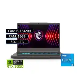 Falabella PORTATIL GAMER THIN 15 Intel Core i5 13420H 16GB RAM 1TB SSD RTX 3050 15.6″ oferta
