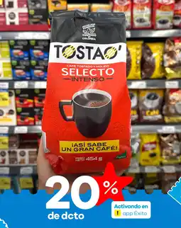 Éxito Tostado selecto intenso oferta