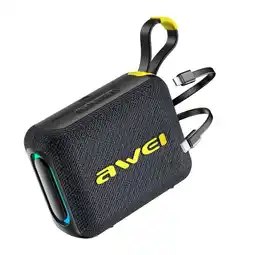 Falabella KA20 Altavoz Bluetooth Portátil 5.3 TWS RGB Sonido Potente Para Exterior oferta