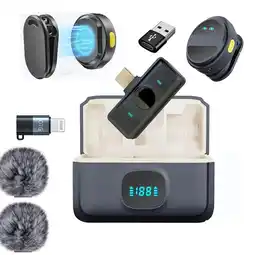 Falabella Micrófono Inalámbrico Solapa para Celular Tipo C Para iPhone y PC oferta