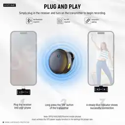 Falabella Micrófono de solapa con clip oferta