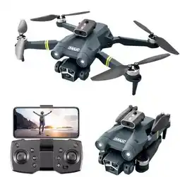 Falabella Drone M3 Max Aéreo Con Cámara Aspas De Repuesto Estuche Negro oferta