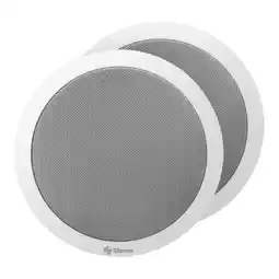 Falabella Juego de 2 Parlantes de 2 Vías 300 W Pmpo C/U para Plafón / Spk-630 oferta