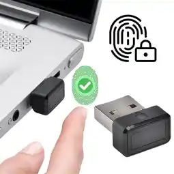 Falabella Lector de Huella Compatible con Windows Hello USB Seguridad Biométrica oferta