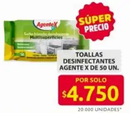 Ara AgenteX toallas desinfectantes oferta
