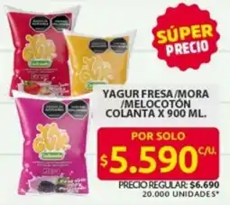 Ara Colanta yagur fresa/mora/melocoton oferta