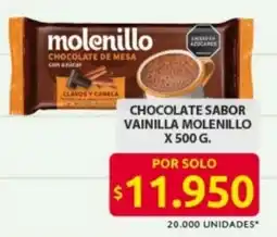 Ara Molenillo chocolate sabor vainilla oferta