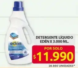 Ara Edén detergente liquido oferta