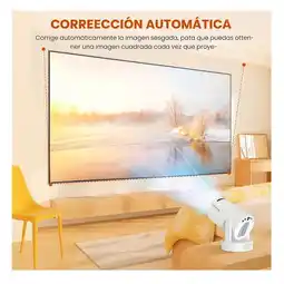Falabella Proyector Portatil Feifeaouy Android 11 con Correccion Automatica y Wifi oferta