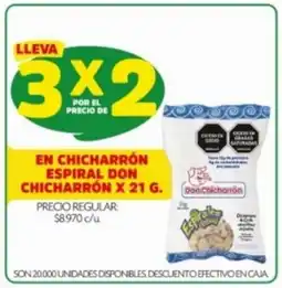Ara Don chicharrón espiral oferta