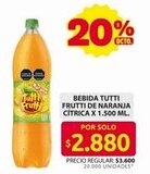Ara Tutti Frutti bebida de naranja oferta