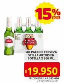 Ara Stella Artois cerveza oferta