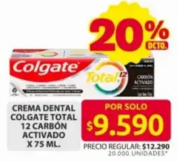 Ara Colgate Total 12 crema dental oferta