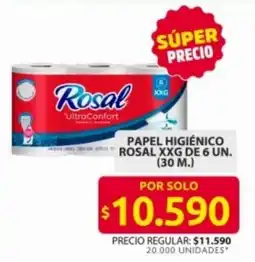 Ara Rosal Ultraconfort papel higienico oferta