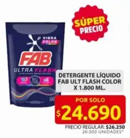 Ara FAB ultra flash detergente liquido oferta