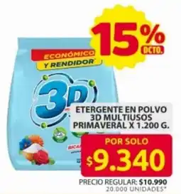 Ara 3D detergente en polvo multiusos oferta