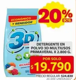 Ara 3D detergente en polvo multiusos oferta