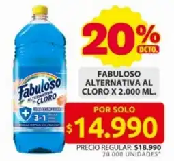 Ara Fabuloso alternativa al cloro oferta
