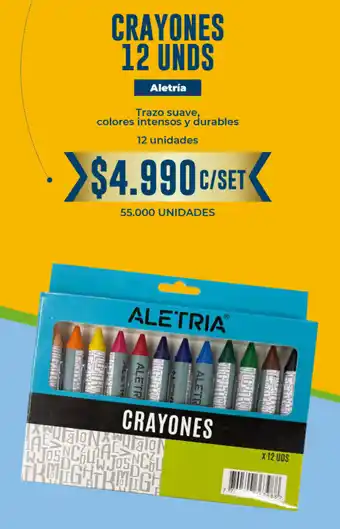 Aletria crayones