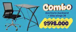 Panamericana Escritorio Auckland + Silla wings JR oferta