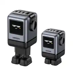 Falabella Cargador Robot Carga Rápida de 100W con 4 Puertos Puertos oferta