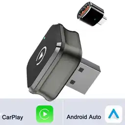 Falabella M4 Automóvil Android Auto Carplay Box Inalámbrico Plug and Play Interfaz USBC oferta