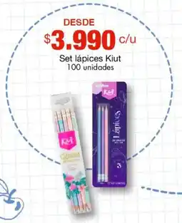 Metro Kiut set lapices oferta