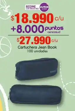 Metro Jean Book cartuchera oferta