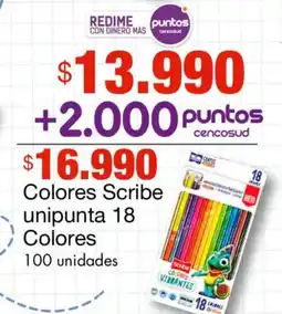 Metro Scribe colores oferta