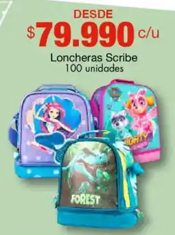 Metro Scribe loncheras oferta