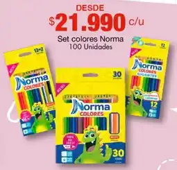 Metro Norma colores oferta