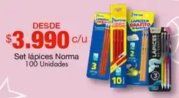Metro Norma lapices oferta